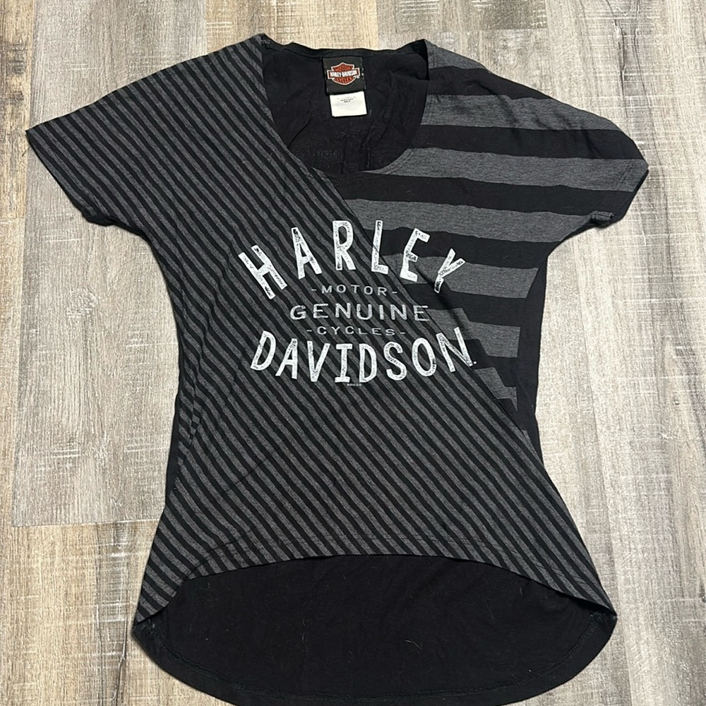 Harley Davidson hi-lo T-shirt